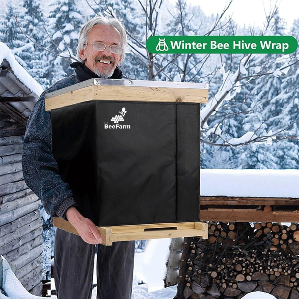 Bee Hive Winter Wrap (46/48 x 46/48 x 60 cm)